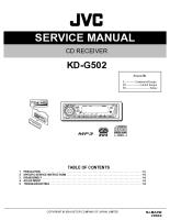 JVC KDG-502-Service-Manual
